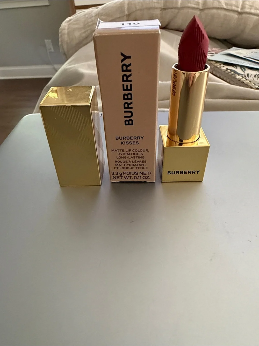 Burberry Matte Russet (93) Lipstick - maroon/Red